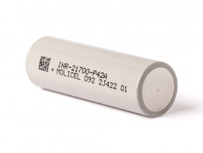  21700 Li-Ion Molicel INR-21700-P42A 4200mAh, 45A, 4.2/3.6/2.5V