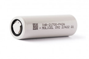  Li-Ion 21700 Molicel INR21700-P42A 4200 45A (MOL-INR21700-P42A)