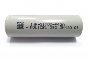  Li-Ion 21700 Molicel INR21700-P42A 4200 45A (MOL-INR21700-P42A) 6