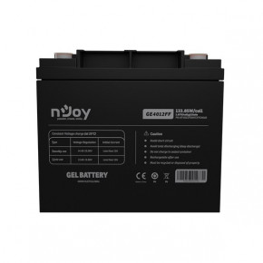   Njoy GE4012FF 12V 40AH (BTVGCDTOMTCFFCN01B) GEL 4