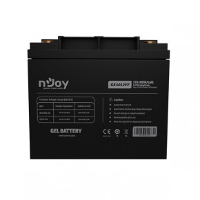   Njoy GE4012FF 12V 40AH (BTVGCDTOMTCFFCN01B) GEL 5