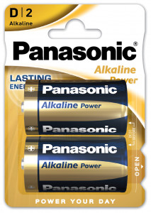   Panasonic Alkaline Power LR20APB/2BP, D/LR20,  2 3