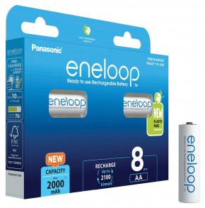  Panasonic Eneloop BK-3MCDE/8BE new, AA/(HR6), 2000mAh, LSD Ni-MH, Box 8 3