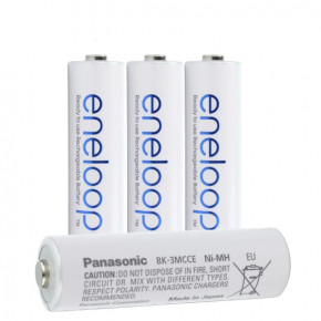  Panasonic Eneloop BK-3MCDE/4BE , AA/(HR6), 2000mAh, LSD Ni-MH, eco Box 4,  3