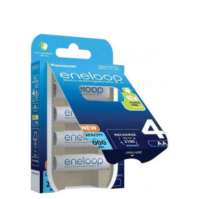  Panasonic Eneloop BK-3MCDE/4BE , AA/(HR6), 2000mAh, LSD Ni-MH, eco Box 4,  5