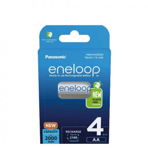  Panasonic Eneloop BK-3MCDE/4BE , AA/(HR6), 2000mAh, LSD Ni-MH, eco Box 4,  6