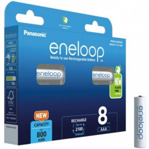  Panasonic Eneloop AAA NI-MH 800 mAh BL 8 