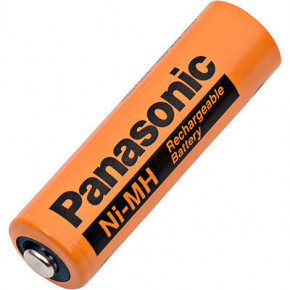   Panasonic HHR-210AAB, Ni-MH AA, 2080mAh, 2.5Wh, button top