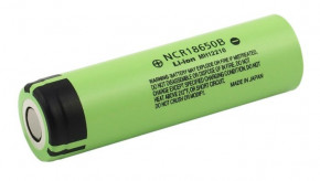  18650 Li-Ion Panasonic NCR18650B Protected, 3400mAh, 6.8A, 4.2/3.6/2.5V