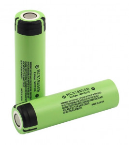  18650 Li-Ion Panasonic NCR18650B Protected, 3400mAh, 6.8A, 4.2/3.6/2.5V 3