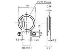    Panasonic VL2020-1VCE (BMW)   , 3V, 20mAh 3