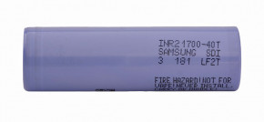  21700 Li-Ion Samsung INR21700-40T(40T3) 4000mAh, 35A, 4.2/3.6/2.5V ( 3, 2021 ) 3