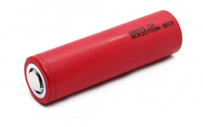  20700 Li-Ion Sanyo NCR2070A 3100mAh, 30A, 4.2/3.7/2.5V, Red 3