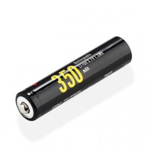  10440/AAA Li-Ion Soshine 10440-3.7-350 350mAh, 3A, 4.2/3.7/2.5V, Black 3