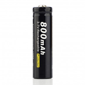  14500/AA Li-Ion Soshine 14500P-3.7-800 Protected, 800mAh, 1.5A, 4.2/3.7/2.8V, Black 4