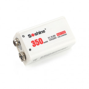  Soshine Ni-8.4V-350, 6F22 (), 8.4V, 350mAh, Ni-MH, White 3