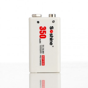  Soshine Ni-8.4V-350, 6F22 (), 8.4V, 350mAh, Ni-MH, White 4