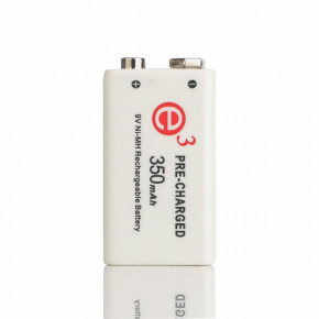  Soshine Ni-8.4V-350, 6F22 (), 8.4V, 350mAh, Ni-MH, White 5