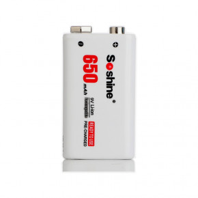  Soshine Li-7.4V-650S, 6F22 (), 7.4V, 650mAh, - (Li-Po), White 3