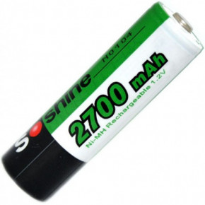  Soshine AA2700, AA/(HR6), 2700mAh, Ni-MH, !, China, Green