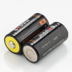  16340/CR123 LiFePO4 Soshine RCR123P-3.2-600 Protected, 600mAh, 0.6A, 3.6/3.2/2.0V 6