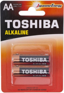  TOSHIBA LR6 Economy Alkaline BP 1X2