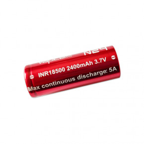  18500 - (Li-Ion) Vapcell INR18500 N24, 2400mAh, 5A, 4.2/3.6/2.5V, Red 3