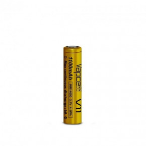  14650 Li-Ion Vapcell INR14650 V11, 1100mAh, 6A, 4.2/3.6/2.75V, Gold