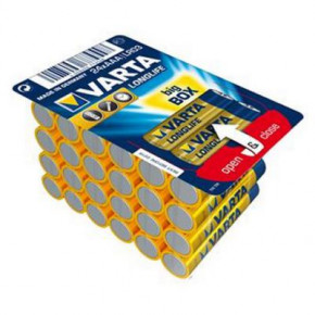  VARTA LONGLIFE AAA BLI 24 ALKALINE (04103301124)