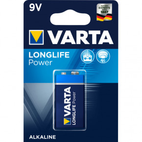   Varta Longlife Power 4922 (High Energy), 6LR61  9V, 