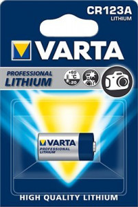 ˳  Varta CR123A ( 6205), 3V,  1