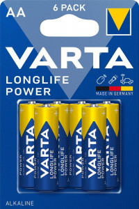   Varta Longlife Power 4906 121 446 (High Energy), AA/(HR6),  6, Germany