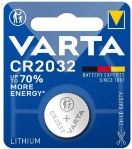   Varta Lithium CR2032, 3V,  1