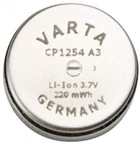   Li-Ion Varta CP1254 A3 (63125), 3.7V, 60mAh 3