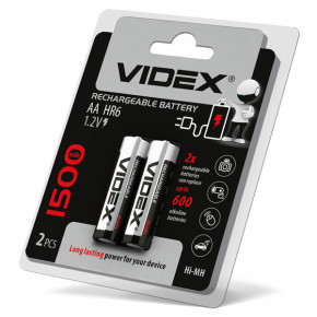  Videx HR6/AA 1500mAh double blister/2 (HR6/1500/2DBB)