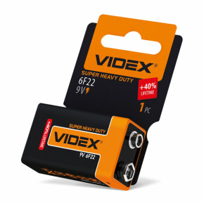   Videx 6F22/9V () 1 SHRINK CARD (6F22-9V-SC)