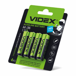   Videx LR6/AA 4 Blister Card (LR6/AA 4pcs BC)