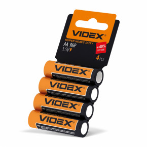   Videx R6P/AA 4 SHRINK CARD (R6P/AA 4pcs SC)