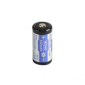   16340(CR123) Li-Ion XTAR Protected, 650mAh, 1.2A, 4.2/3.7/2.5V, Box 3