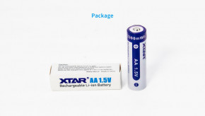  - (Li-Ion) Xtar AA-1.5-3300, AA/(HR6), 3300mWh, 1.5V,  7