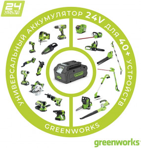    GreenWorks G24B2 14