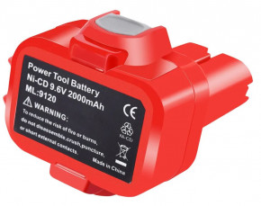  PowerPlant TB920921  MAKITA 9.6V 2.0Ah Ni-MH (192019-4) 6