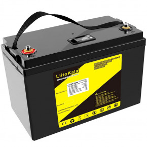   LiitoKala LiFePO4 12V120Ah(4S2P), LCD (12V120Ah(4S2P) LiFePO4 LC)