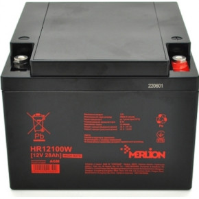    Merlion HR12100W 12V 28Ah