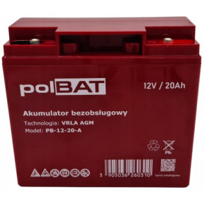    polBAT AGM 12V-20Ah (PB-12-20-A) 3