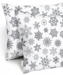     Cosas RANFORS MUSTARD SNOWFLAKES GREY /2 / RanforsMustard140q_SnowflakesGrey40 (4822052077139) 5