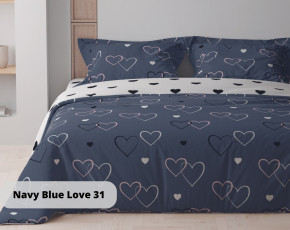     Happy Sleep Navy Blue Love 31  2-03794-24828 150215 