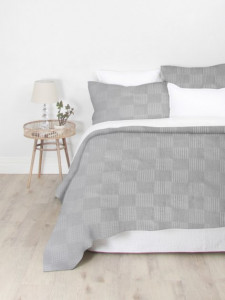   Cosas CUBE GREY Blanket200_Waffle_SquaresGrey (4822052043844) 7