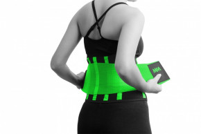   MadMax MFA-277 Slimming belt Black/neon green M