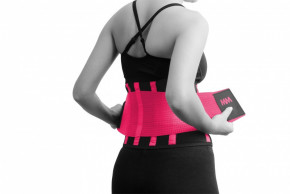   MadMax MFA-277 Slimming belt Black/neon pink M